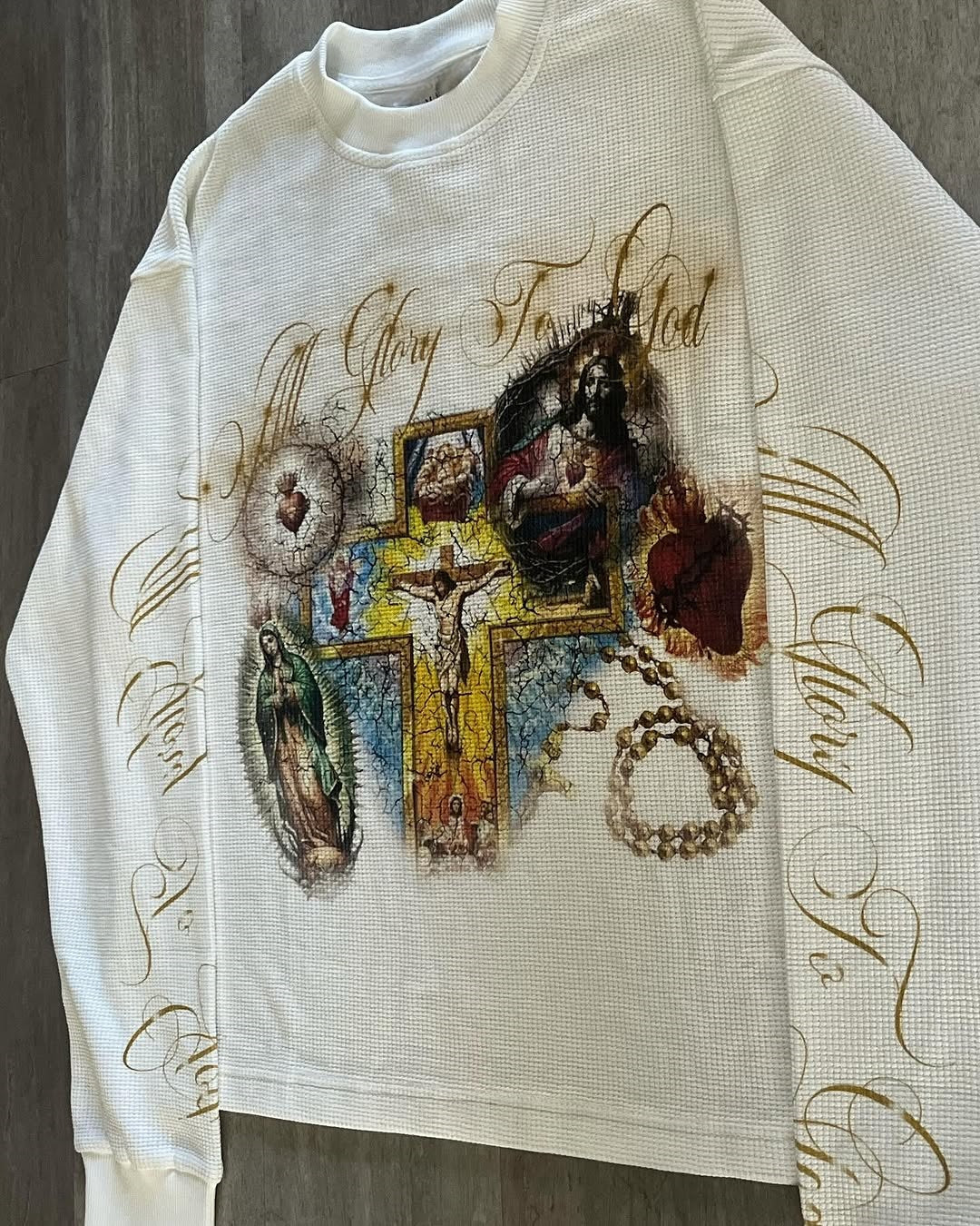 “GLORY TO GOD” SWEATER