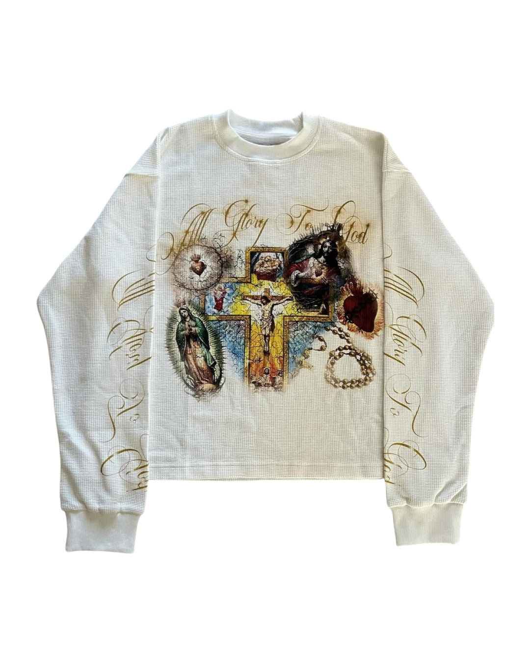 “GLORY TO GOD” SWEATER