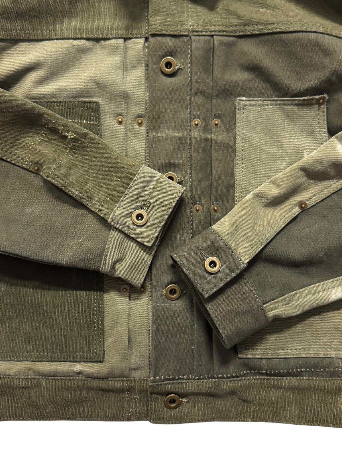 Vintage Patchwork Military Jacket（Pre-sale delivery on August 20th）