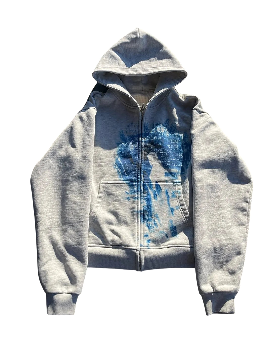 "MEMORIES" ZIP UP HOODIE