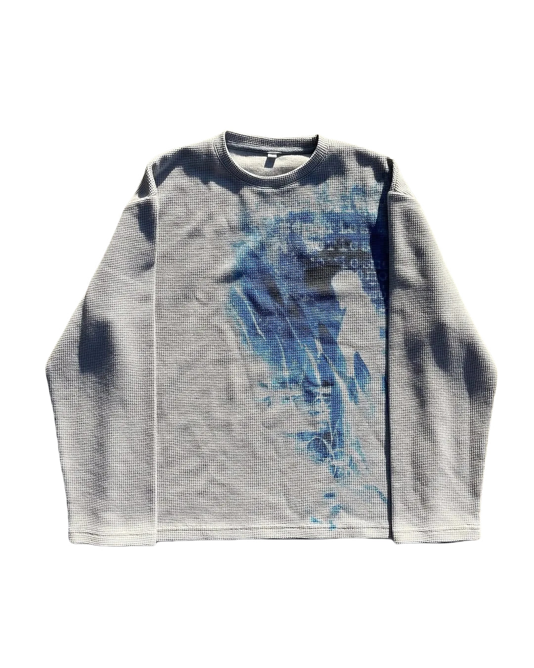 "MEMORIES" WAFFLE LONG SLEEVE