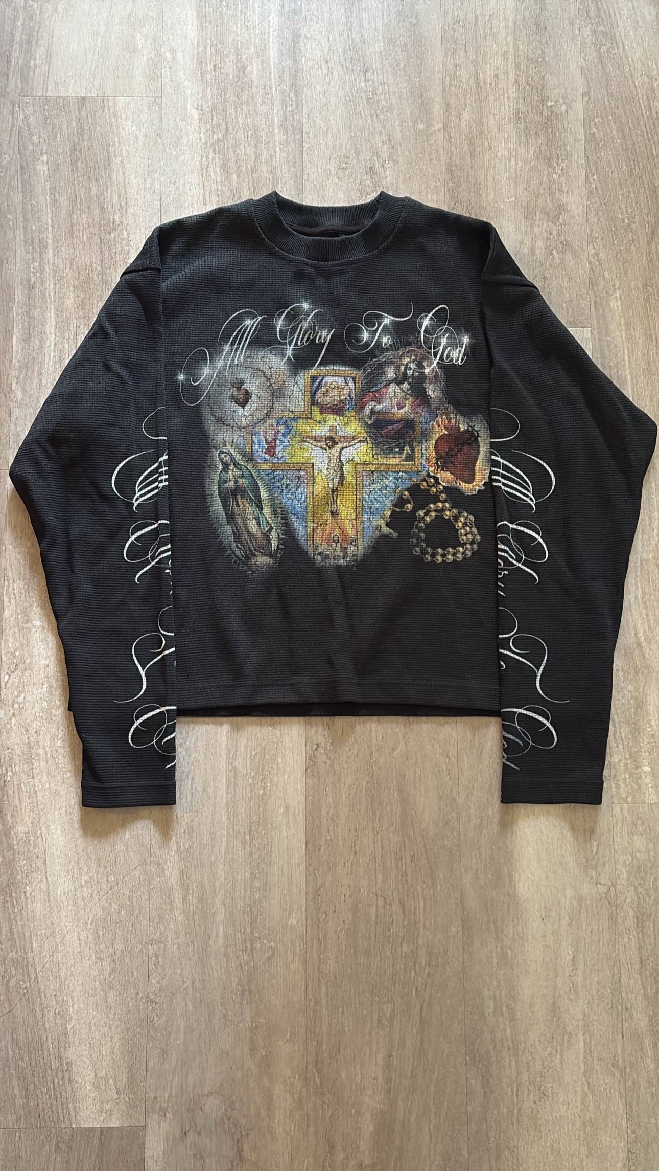 “GLORY TO GOD” SWEATER