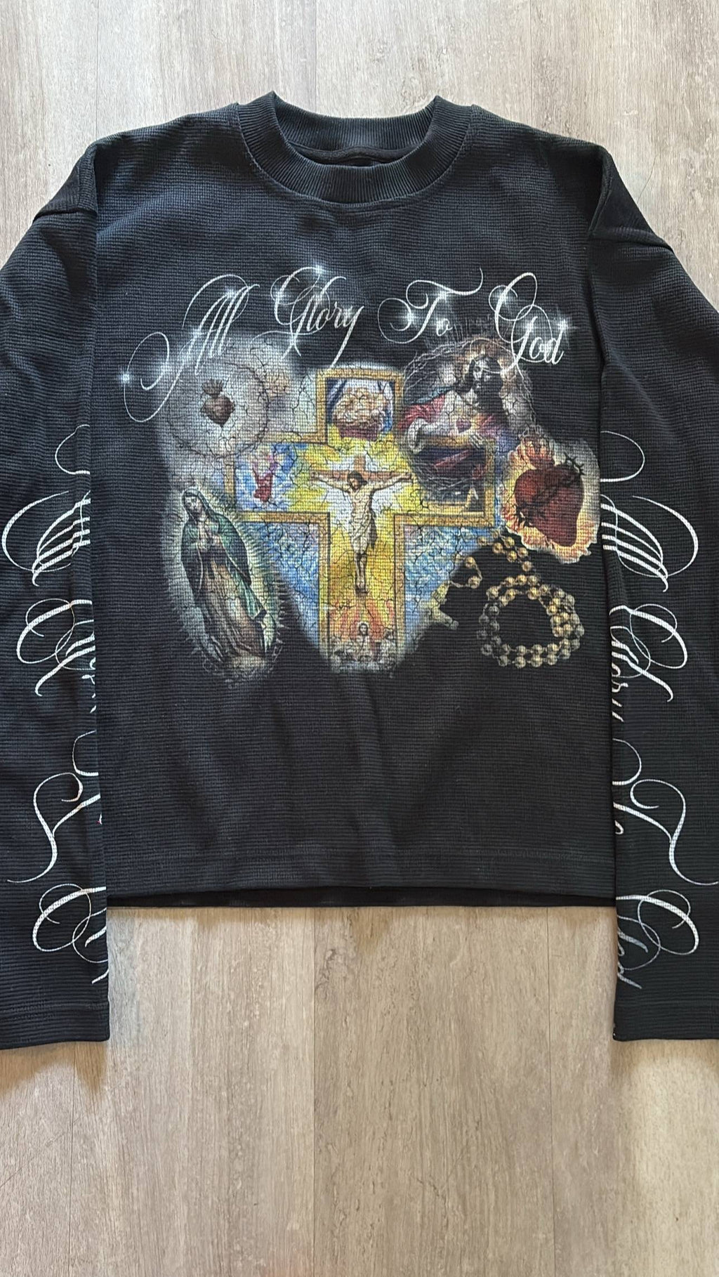 “GLORY TO GOD” SWEATER