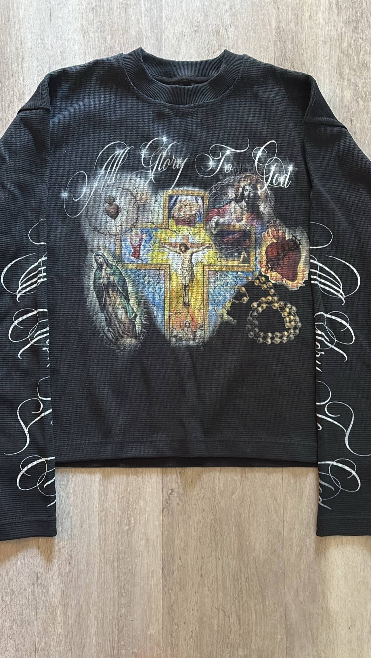 “GLORY TO GOD” SWEATER