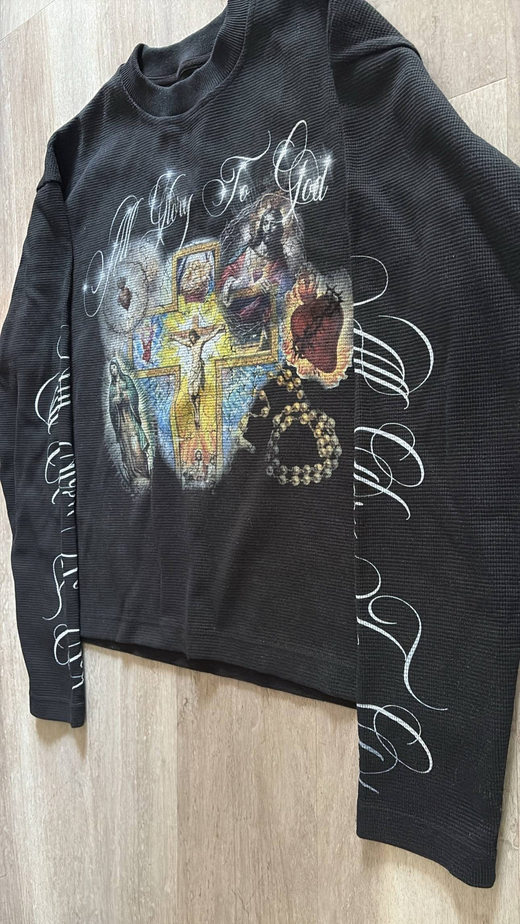“GLORY TO GOD” SWEATER