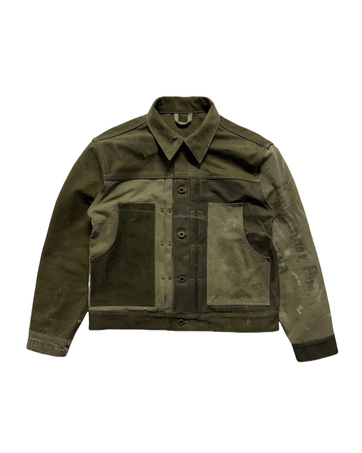 Vintage Patchwork Military Jacket（Pre-sale delivery on August 20th）