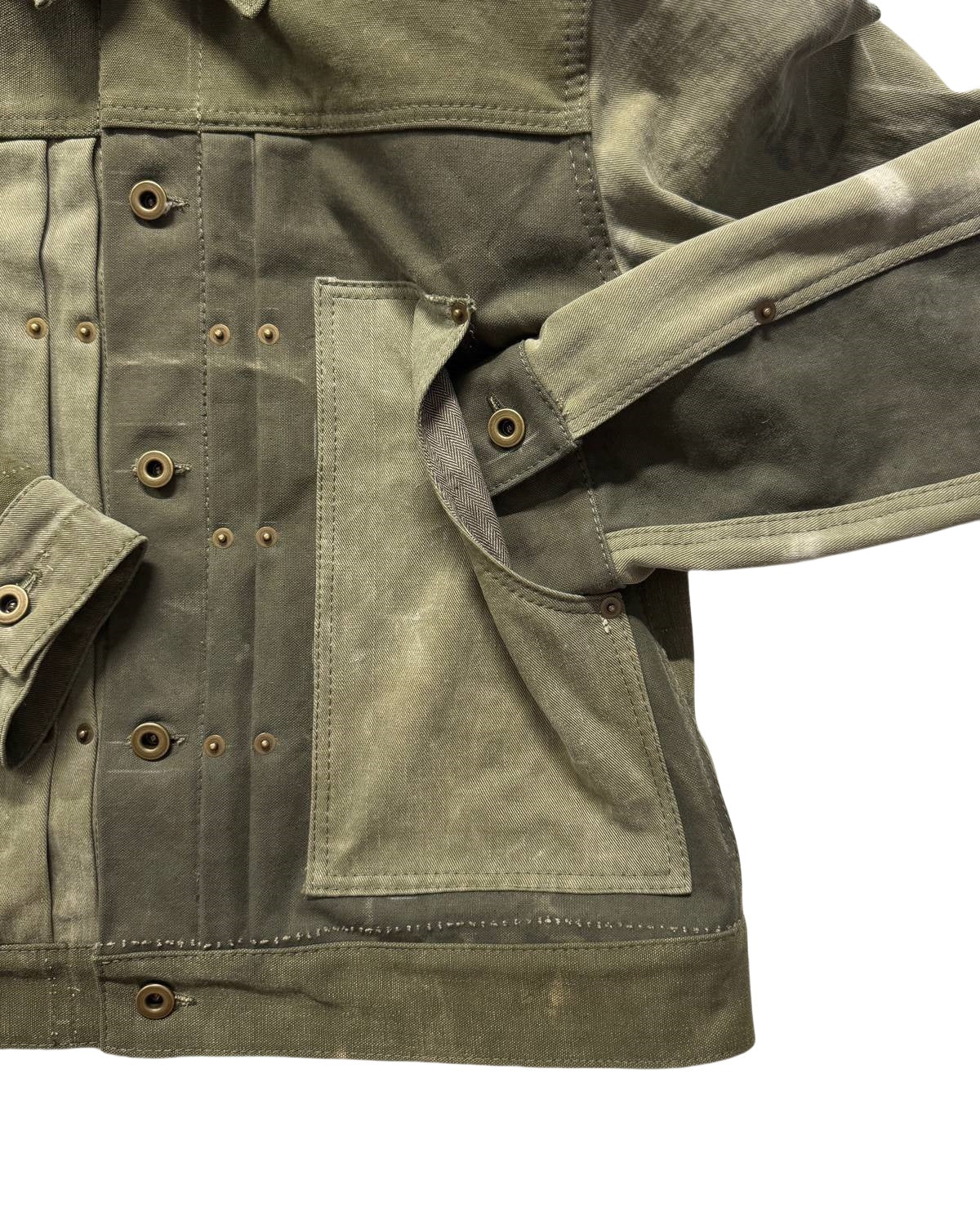 Vintage Patchwork Military Jacket（Pre-sale delivery on August 20th）