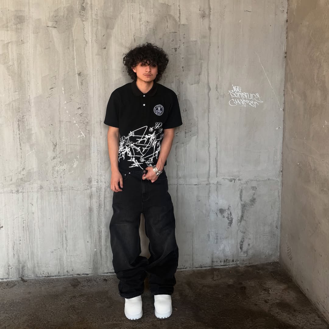 Royalty graffiti polo
