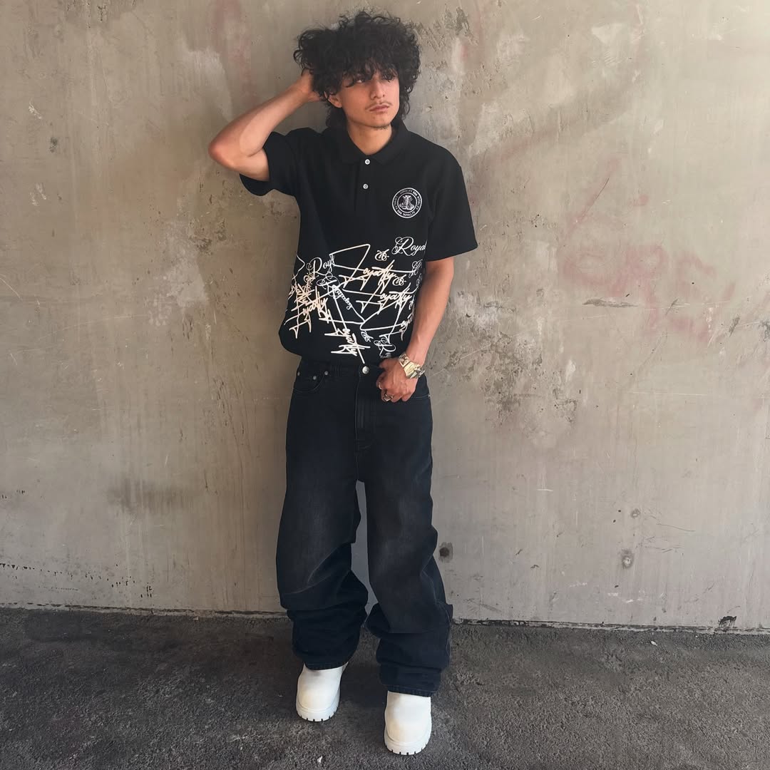 Royalty graffiti polo
