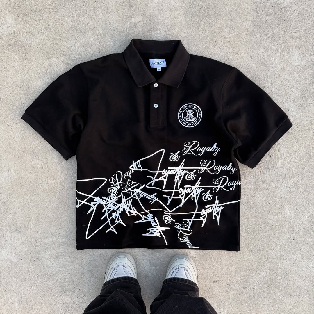 Royalty graffiti polo