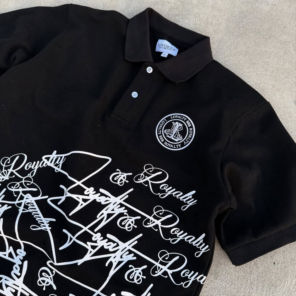 Royalty graffiti polo